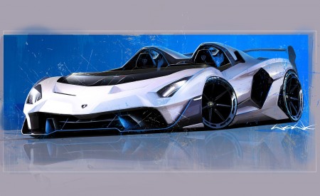 2020 Lamborghini SC20 Design Sketch Wallpapers  450x275 (34)