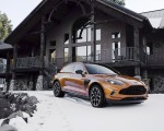 2021 Aston Martin DBX (Color: Golden Saffron; US-Spec) Front Three-Quarter Wallpapers 150x120