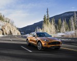 2021 Aston Martin DBX (Color: Golden Saffron; US-Spec) Front Three-Quarter Wallpapers 150x120