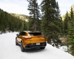 2021 Aston Martin DBX (Color: Golden Saffron; US-Spec) Rear Three-Quarter Wallpapers 150x120