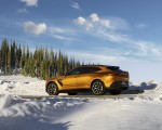 2021 Aston Martin DBX (Color: Golden Saffron; US-Spec) Rear Three-Quarter Wallpapers 150x120