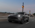 2021 Aston Martin DBX (Color: Satin Xenon Grey; US-Spec) Front Three-Quarter Wallpapers  150x120