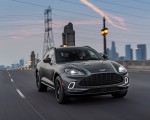 2021 Aston Martin DBX (Color: Satin Xenon Grey; US-Spec) Front Three-Quarter Wallpapers 150x120