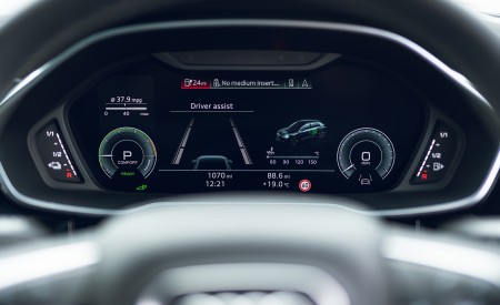 2021 Audi Q3 Sportback 45 TFSI e Plug-In Hybrid (Color: Dew Silver; UK-Spec) Digital Instrument Cluster Wallpapers 450x275 (88)