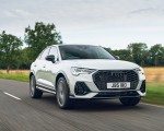 2021 Audi Q3 Sportback 45 TFSI e Plug-In Hybrid (Color: Dew Silver; UK-Spec) Front Three-Quarter Wallpapers 150x120 (31)