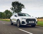 2021 Audi Q3 Sportback 45 TFSI e Plug-In Hybrid (Color: Dew Silver; UK-Spec) Front Wallpapers 150x120