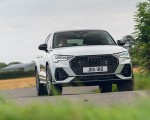 2021 Audi Q3 Sportback 45 TFSI e Plug-In Hybrid (Color: Dew Silver; UK-Spec) Front Wallpapers 150x120