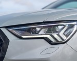 2021 Audi Q3 Sportback 45 TFSI e Plug-In Hybrid (Color: Dew Silver; UK-Spec) Headlight Wallpapers 150x120