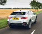 2021 Audi Q3 Sportback 45 TFSI e Plug-In Hybrid (Color: Dew Silver; UK-Spec) Rear Three-Quarter Wallpapers 150x120