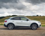 2021 Audi Q3 Sportback 45 TFSI e Plug-In Hybrid (Color: Dew Silver; UK-Spec) Side Wallpapers 150x120 (56)