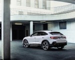 2021 Audi Q3 Sportback TFSI e Plug-In Hybrid (Color: Glacier White) Rear Three-Quarter Wallpapers 150x120