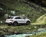 2021 Audi Q3 Sportback TFSI e Plug-In Hybrid (Color: Glacier White) Rear Three-Quarter Wallpapers  150x120