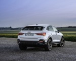 2021 Audi Q3 Sportback TFSI e Plug-In Hybrid (Color: Glacier White) Rear Three-Quarter Wallpapers 150x120