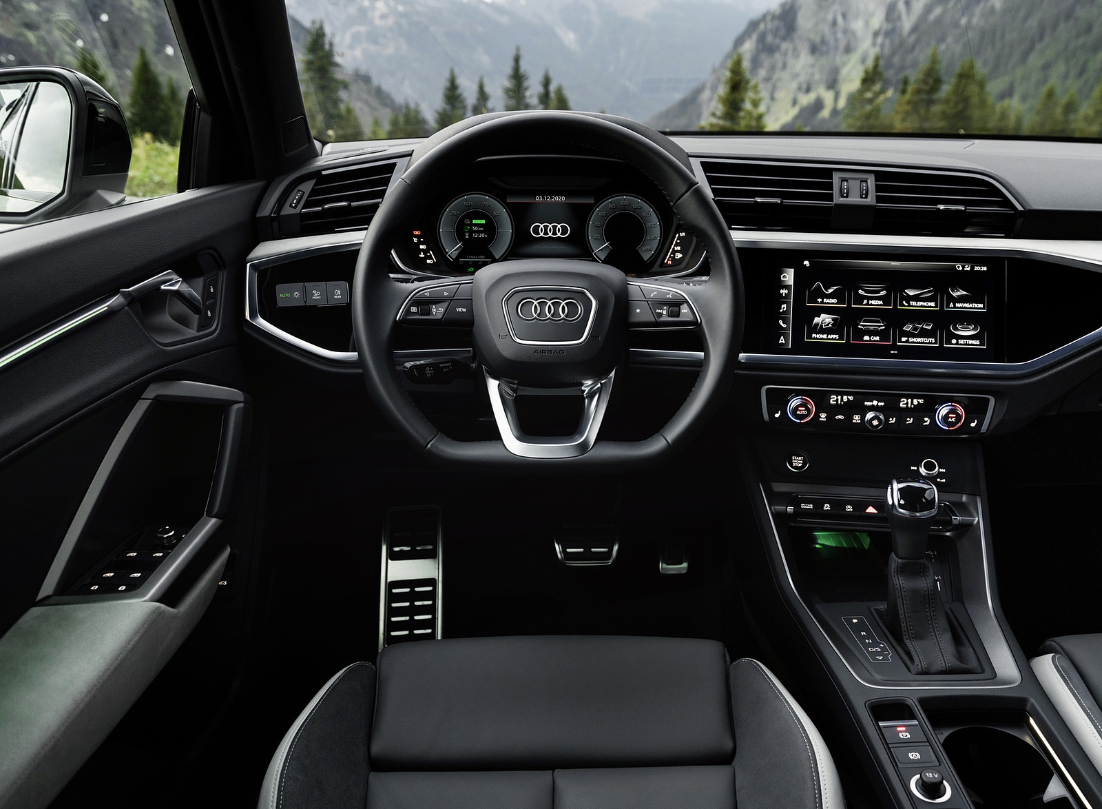 2021 Audi Q3 Sportback TFSI e Plug-In Hybrid Interior Cockpit Wallpapers #29 of 112