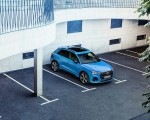 2021 Audi Q3 TFSI e Plug-In Hybrid (Color: Turbo Blue) Front Three-Quarter Wallpapers 150x120