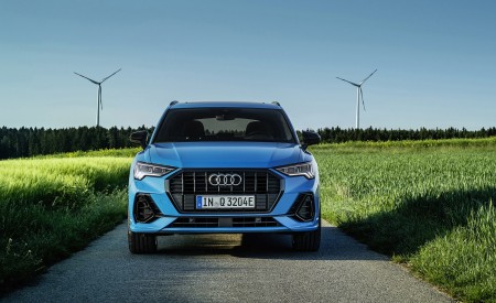 2021 Audi Q3 TFSI e Plug-In Hybrid (Color: Turbo Blue) Front Wallpapers 450x275 (23)