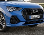 2021 Audi Q3 TFSI e Plug-In Hybrid (Color: Turbo Blue) Headlight Wallpapers 150x120