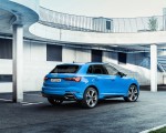 2021 Audi Q3 TFSI e Plug-In Hybrid (Color: Turbo Blue) Rear Three-Quarter Wallpapers 150x120