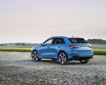 2021 Audi Q3 TFSI e Plug-In Hybrid (Color: Turbo Blue) Rear Three-Quarter Wallpapers 150x120