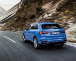 2021 Audi Q3 TFSI e Plug-In Hybrid (Color: Turbo Blue) Rear Three-Quarter Wallpapers 150x120