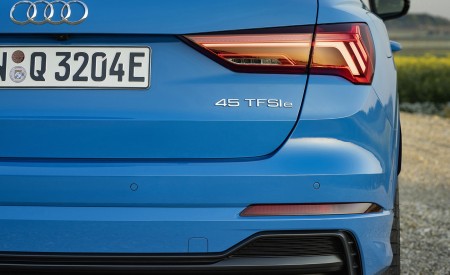 2021 Audi Q3 TFSI e Plug-In Hybrid (Color: Turbo Blue) Tail Light Wallpapers 450x275 (28)