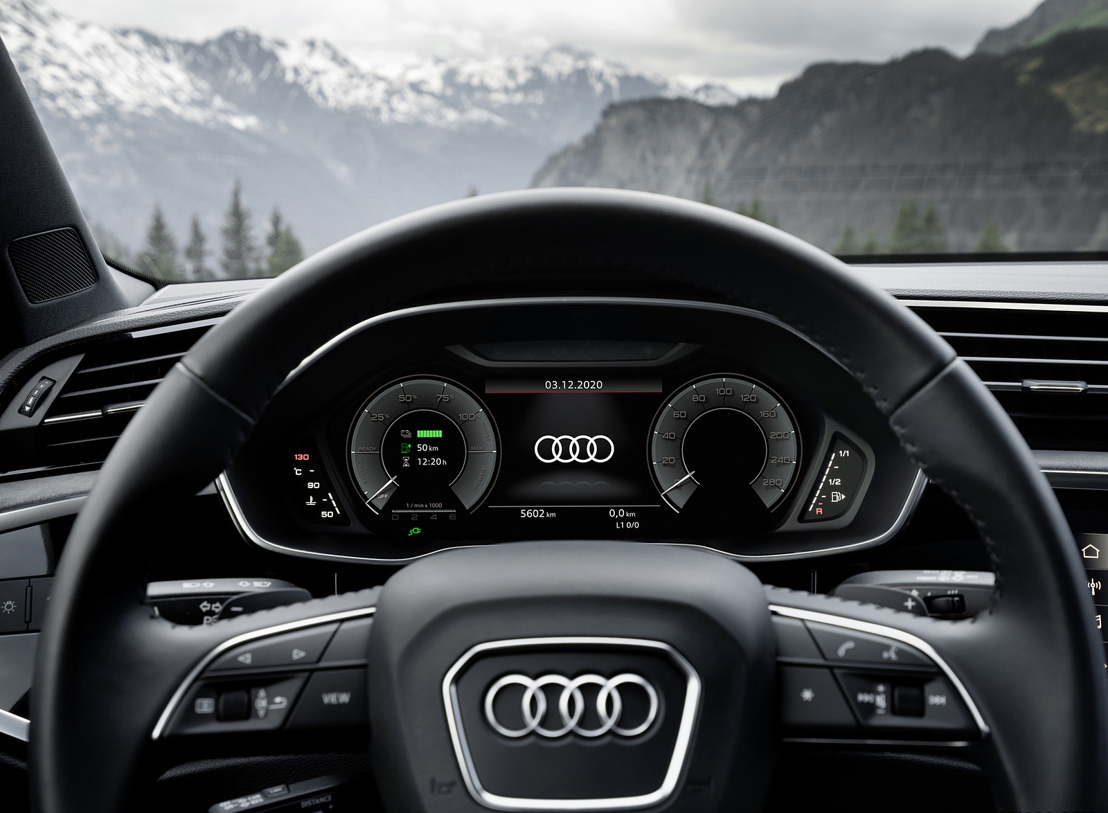 2021 Audi Q3 TFSI e Plug-In Hybrid Interior Steering Wheel Wallpapers #31 of 104