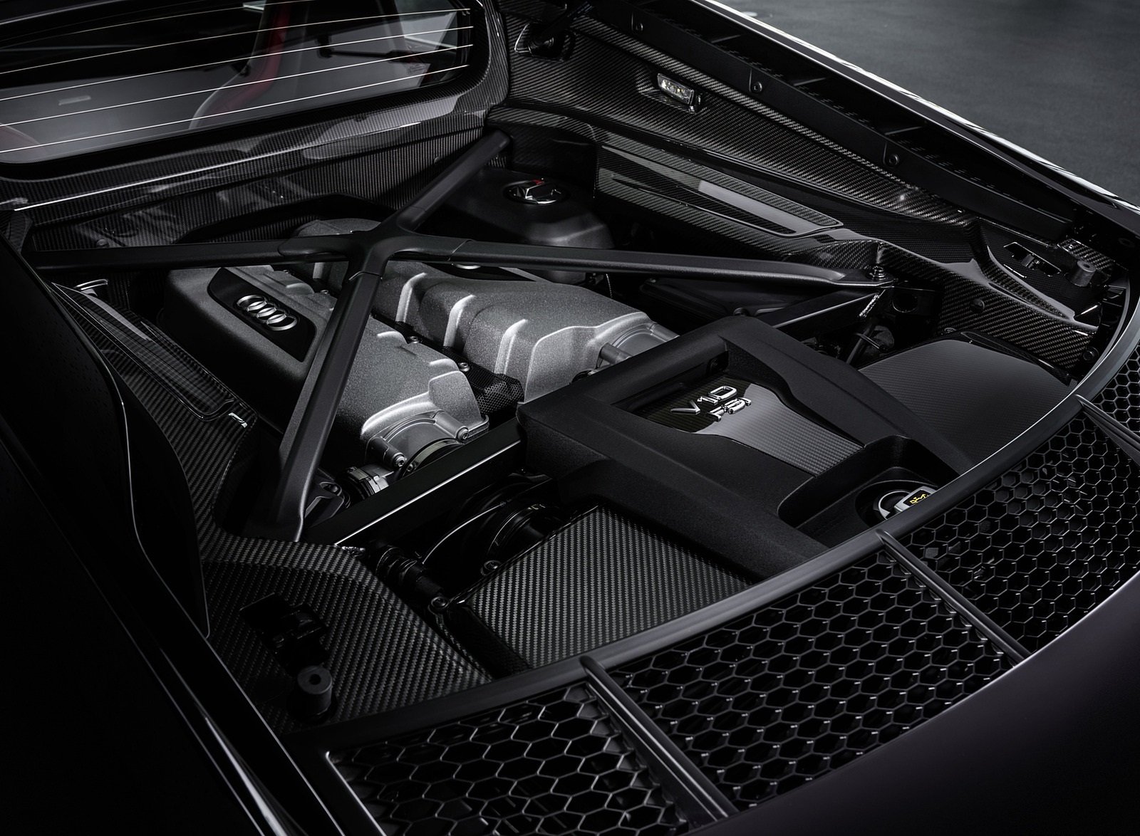 2021 Audi R8 Panther Edition Engine Wallpapers #10 of 24