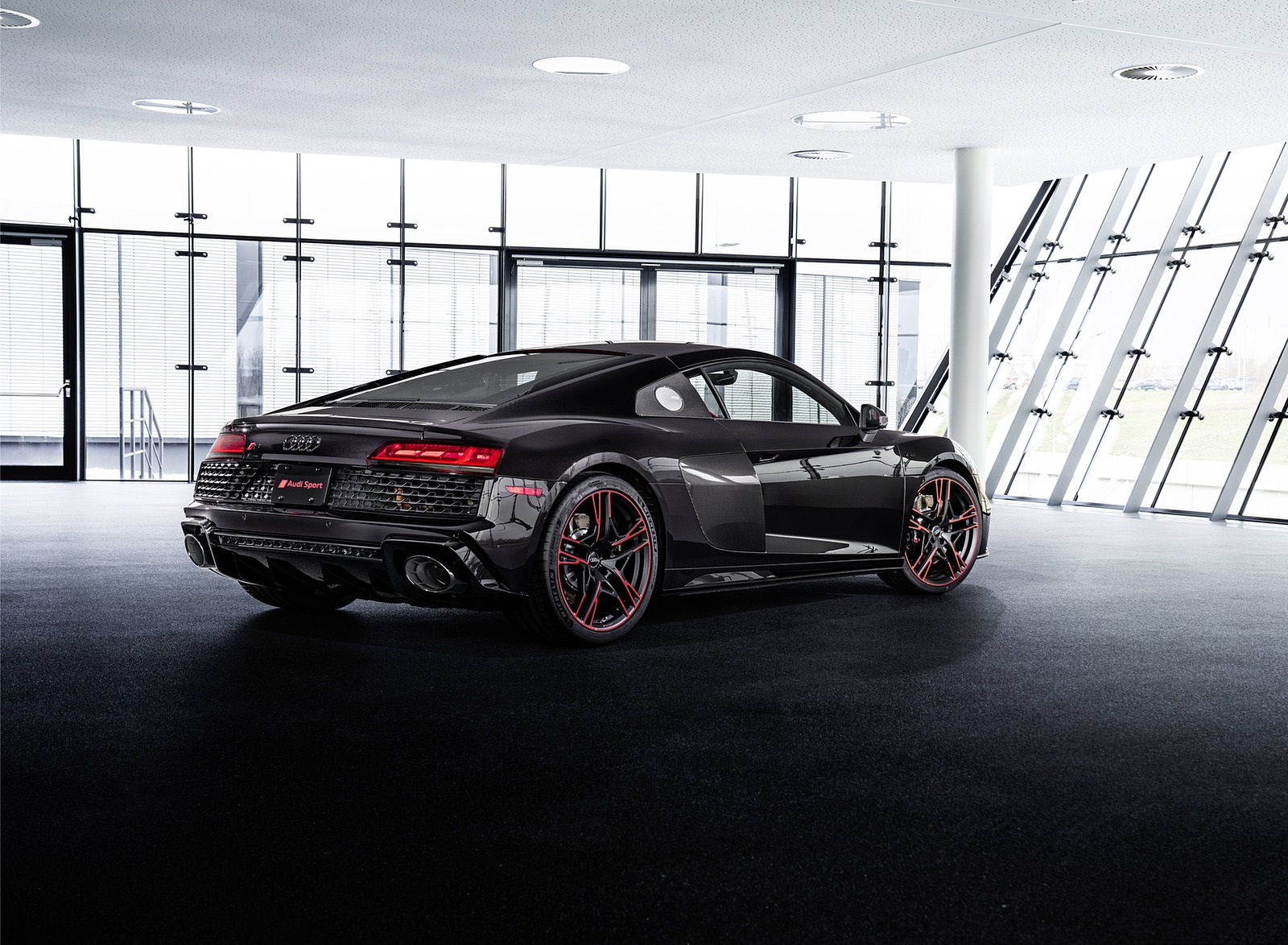 2021 Audi R8 Panther Edition Rear Three-Quarter Wallpapers (3)