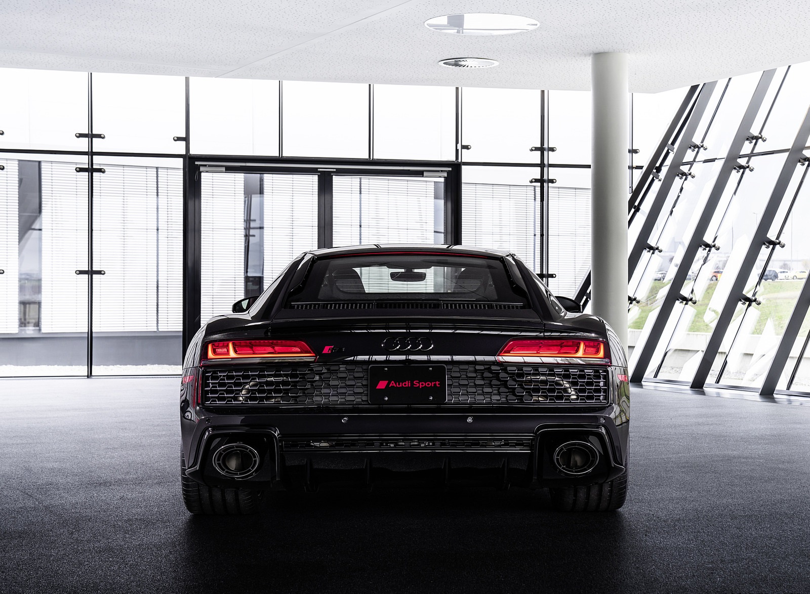 2021 Audi R8 Panther Edition Rear Wallpapers (4)