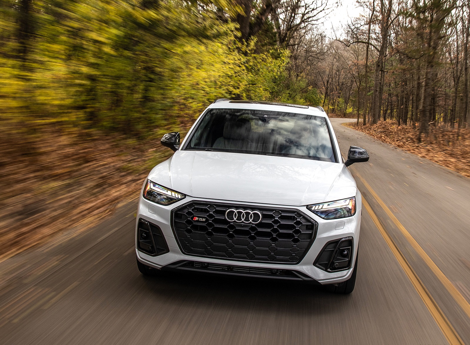 2021 Audi SQ5 (US-Spec) Front Wallpapers (1)