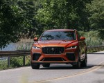 2021 Jaguar F-PACE SVR (Color: Atacama Orange) Front Wallpapers 150x120