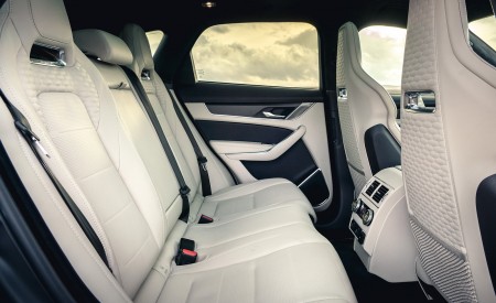 2021 Jaguar F-PACE SVR (Color: Atacama Orange) Interior Rear Seats Wallpapers 450x275 (59)
