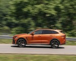 2021 Jaguar F-PACE SVR (Color: Atacama Orange) Side Wallpapers 150x120