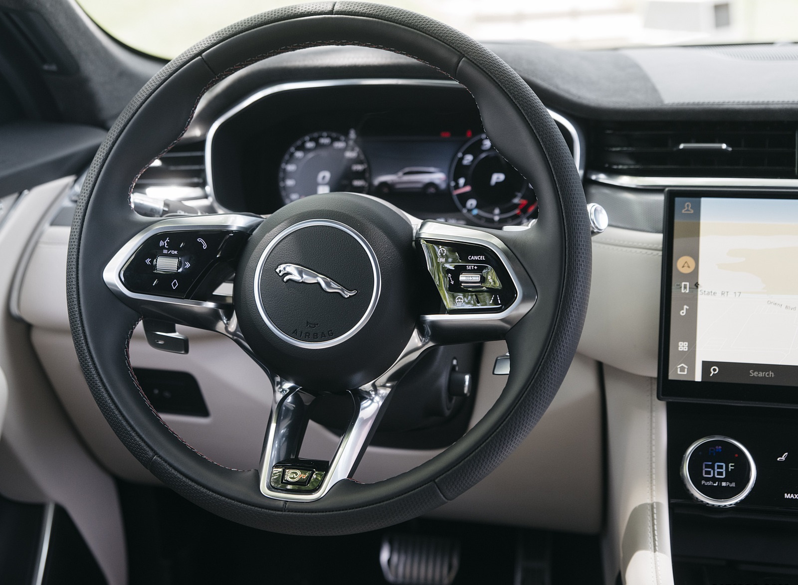 2021 Jaguar F-PACE SVR Interior Steering Wheel Wallpapers #120 of 125