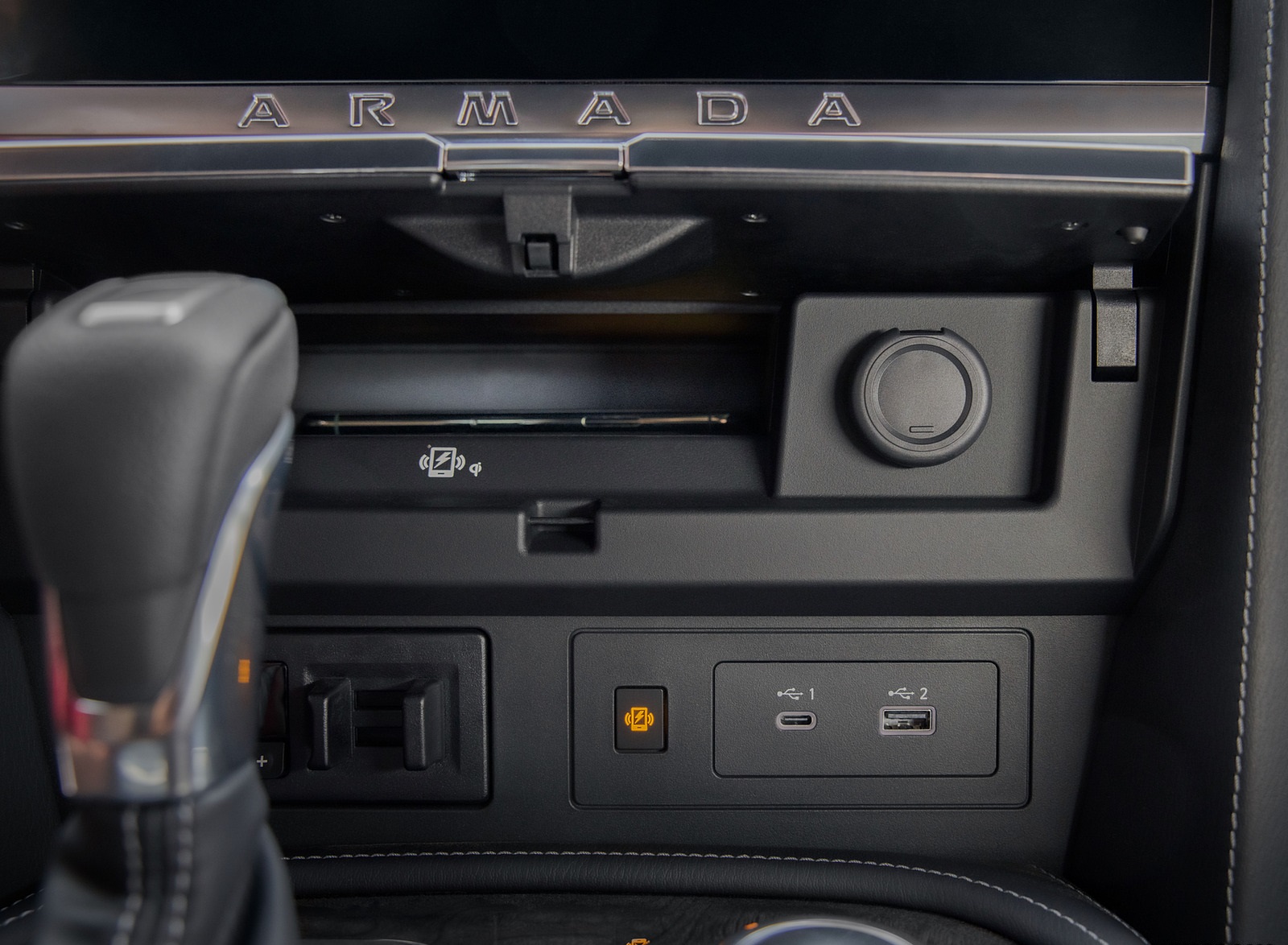 2021 Nissan Armada Central Console Wallpapers #27 of 41