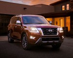 2021 Nissan Armada Front Three-Quarter Wallpapers 150x120