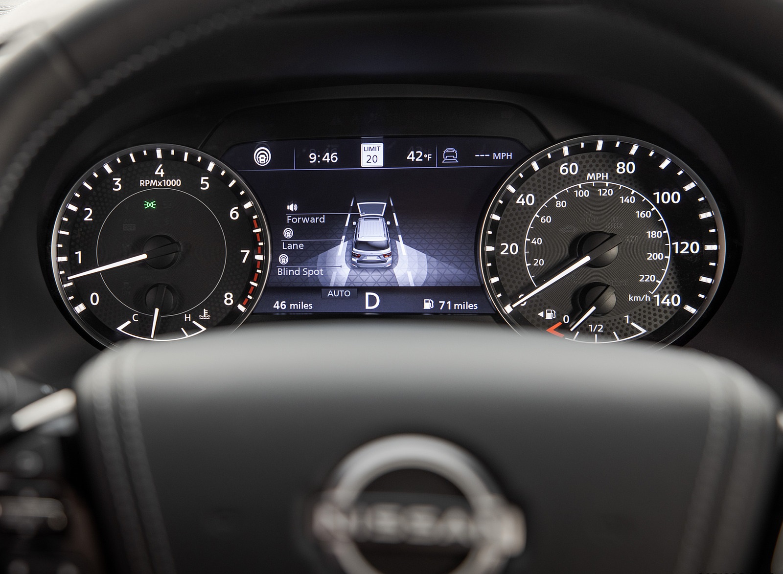 2021 Nissan Armada Instrument Cluster Wallpapers #21 of 41