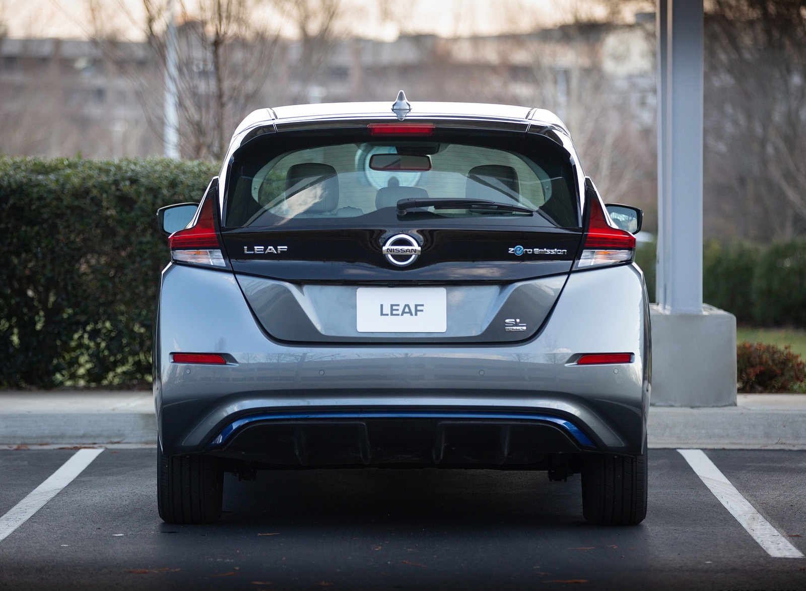 2021 Nissan LEAF Rear Wallpapers (3)
