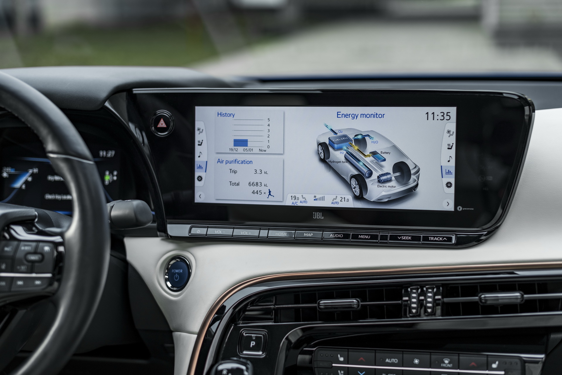 2021 Toyota Mirai FCEV Central Console Wallpapers #116 of 164