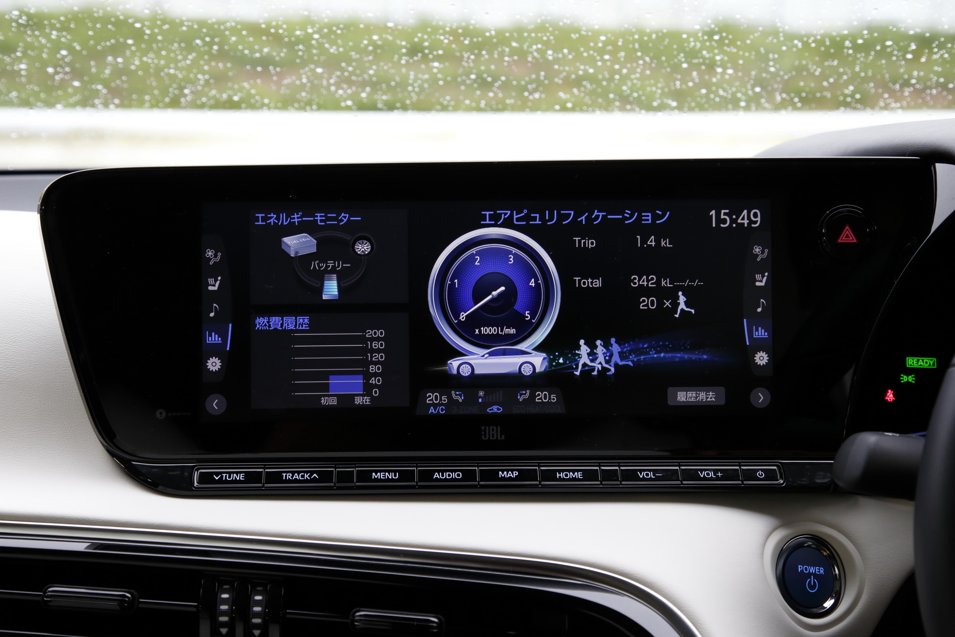 2021 Toyota Mirai FCEV Central Console Wallpapers #144 of 164