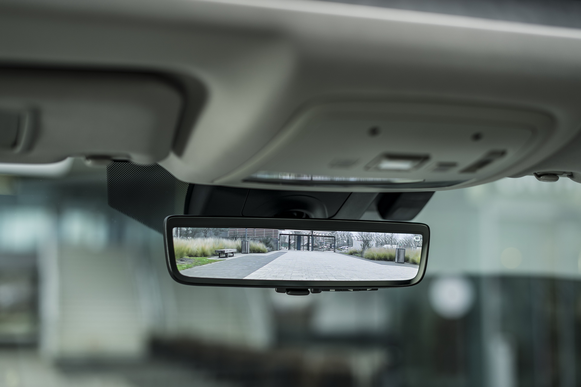 2021 Toyota Mirai FCEV Digital Rear View Mirror Wallpapers #128 of 164