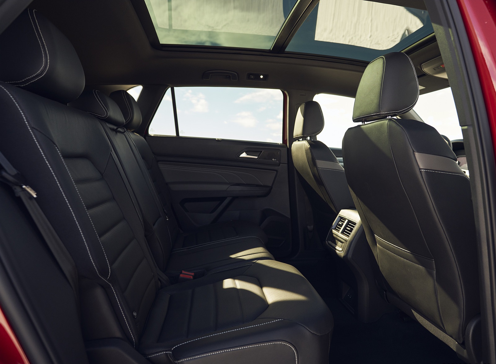 2021 Volkswagen Atlas Cross Sport Interior Rear Seats Wallpapers #32 of 36