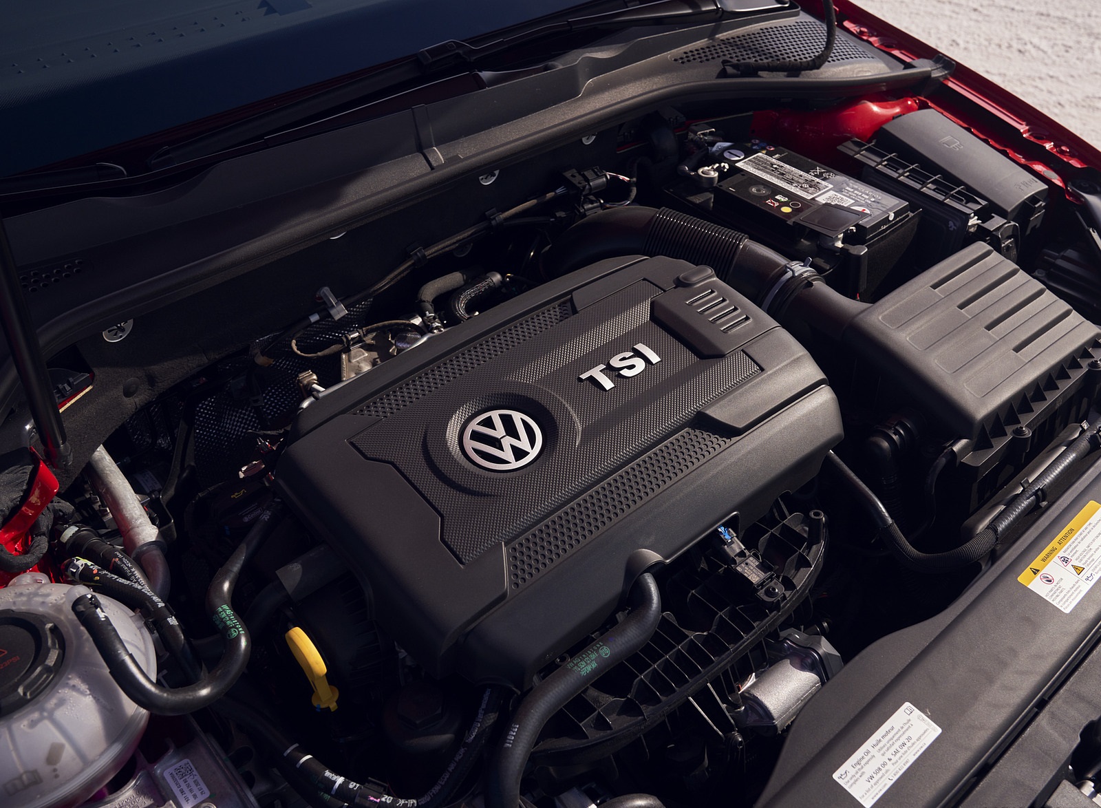 2021 Volkswagen Golf GTI (US-Spec) Engine Wallpapers #22 of 34