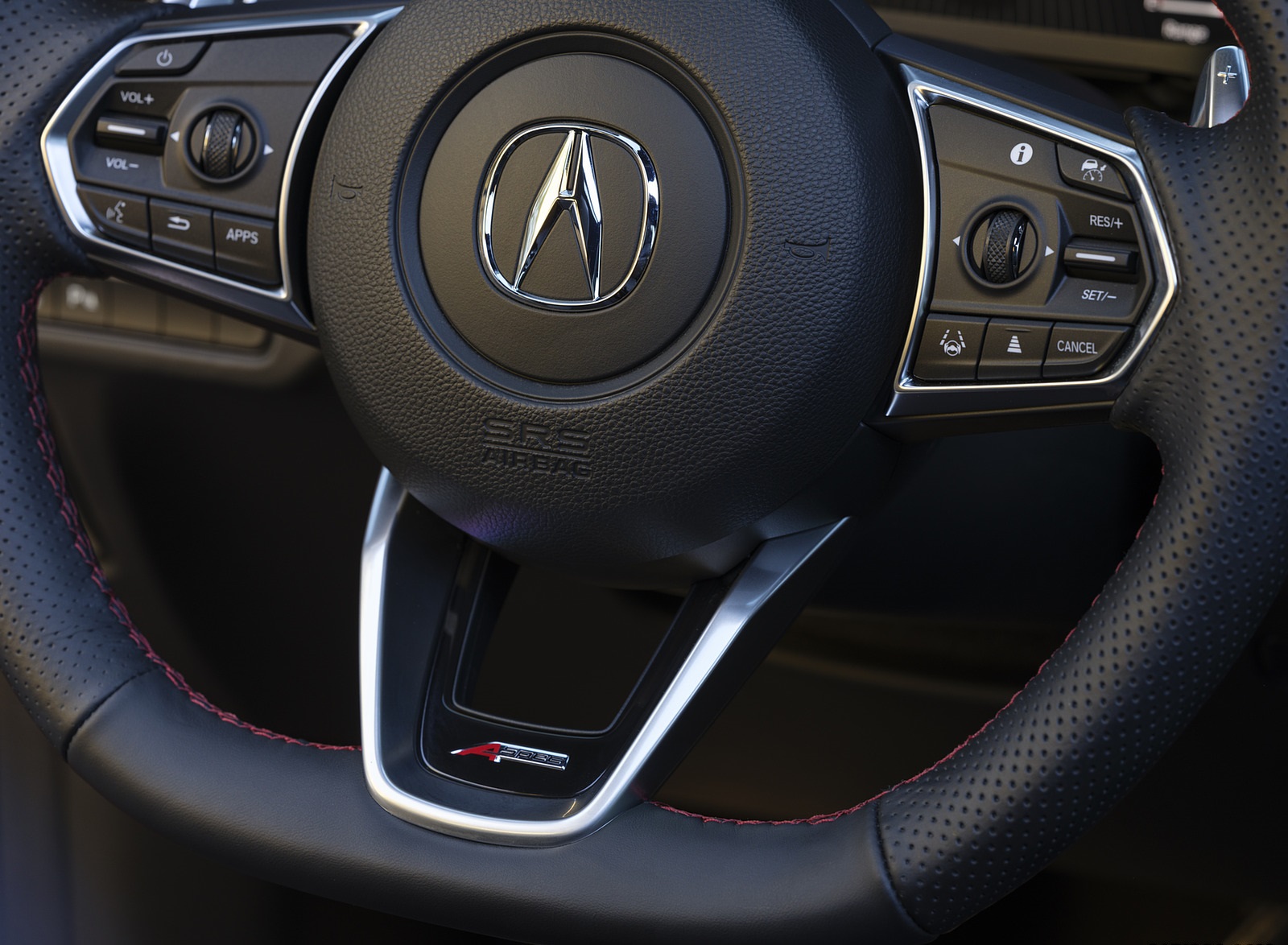 2022 Acura MDX A-Spec Interior Steering Wheel Wallpapers #20 of 43