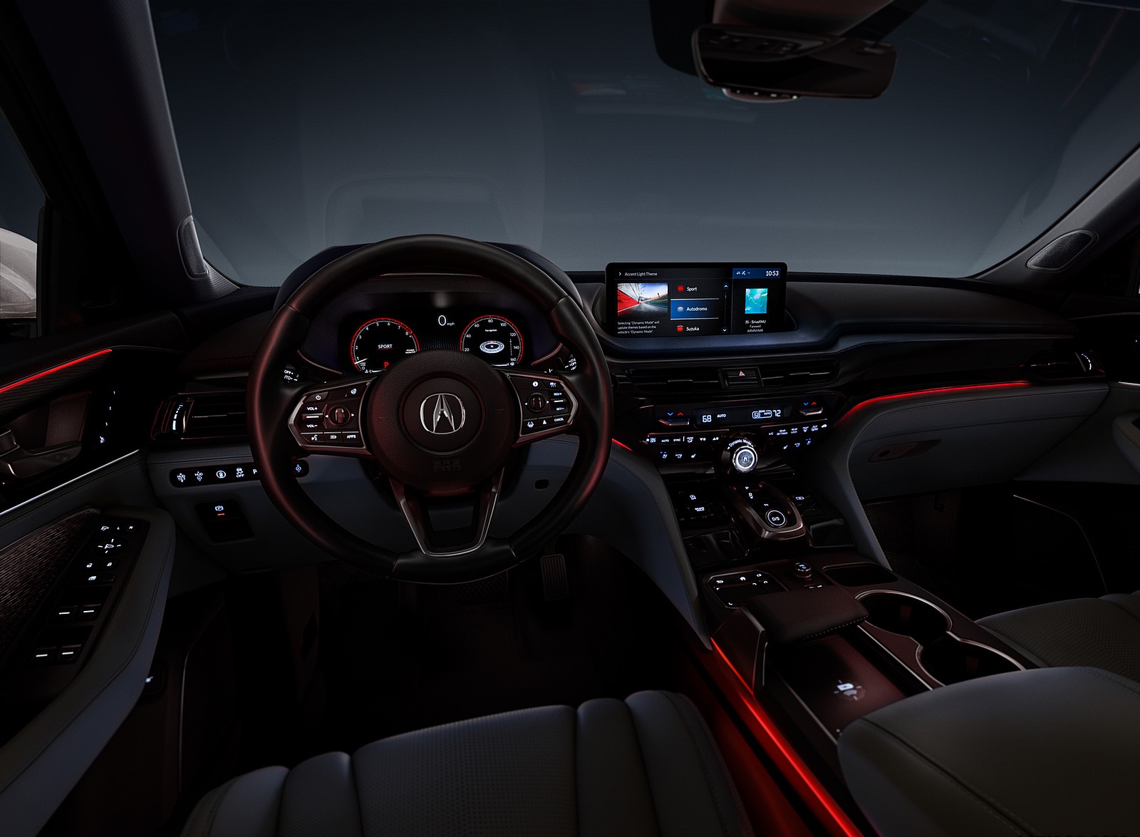 2022 Acura MDX Interior Ambient Lighting Wallpapers #38 of 43
