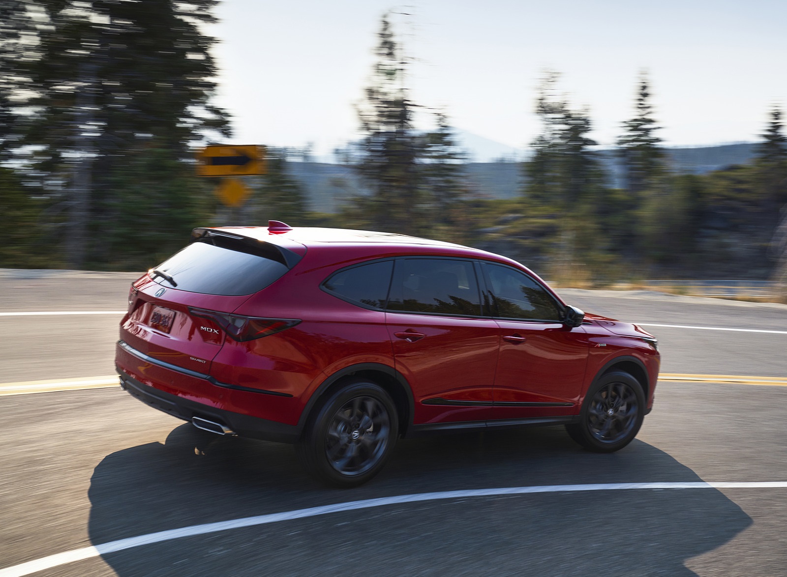 2022 Acura MDX SH-AWD A-Spec (Color: Performance Red Pearl) Rear Three-Quarter Wallpapers #22 of 43
