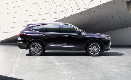 2022 Acura MDX SH-AWD Advance (Color: Phantom Violet Pearl) Side Wallpapers 450x275 (27)