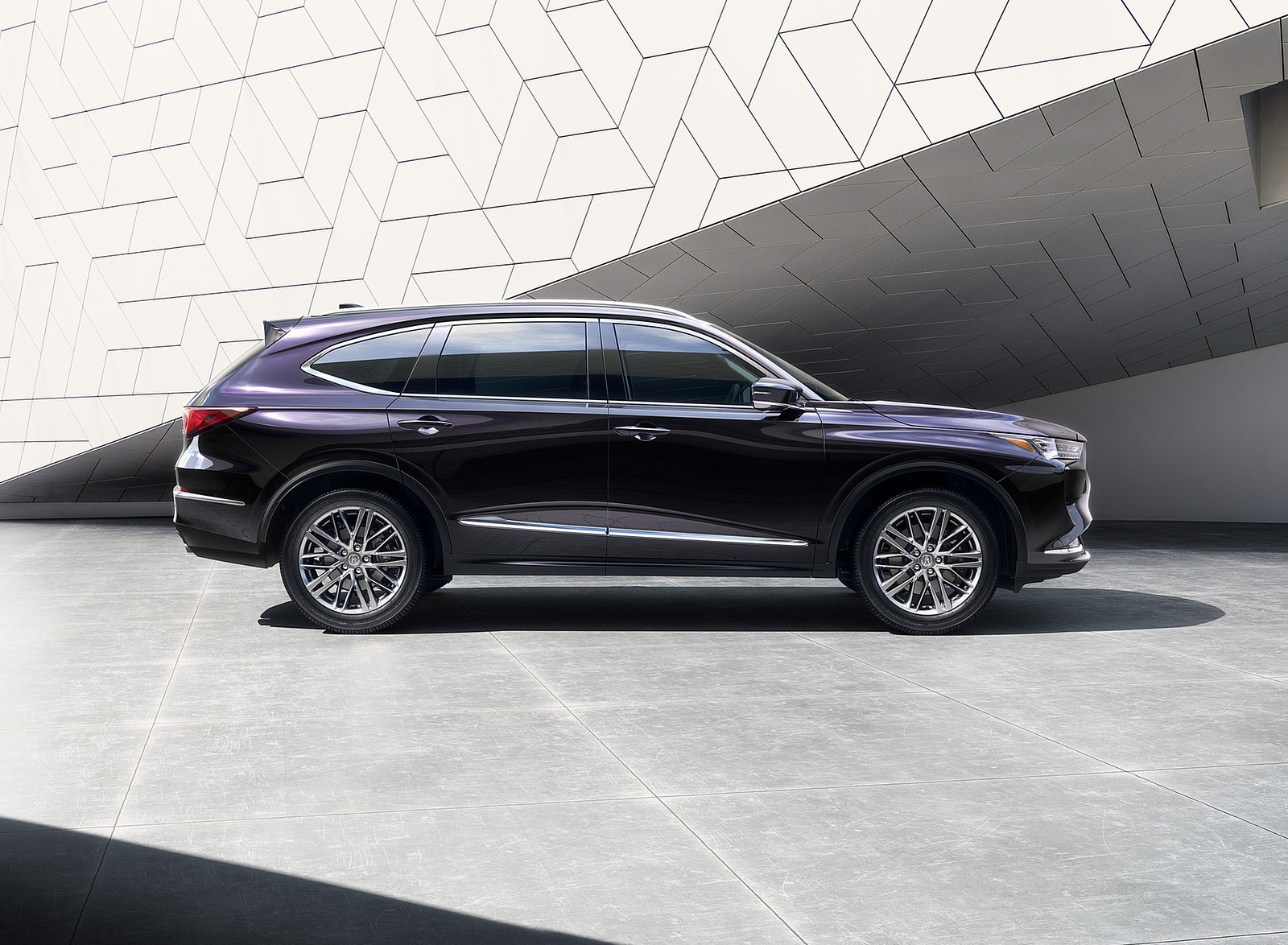 2022 Acura MDX SH-AWD Advance (Color: Phantom Violet Pearl) Side Wallpapers #27 of 43