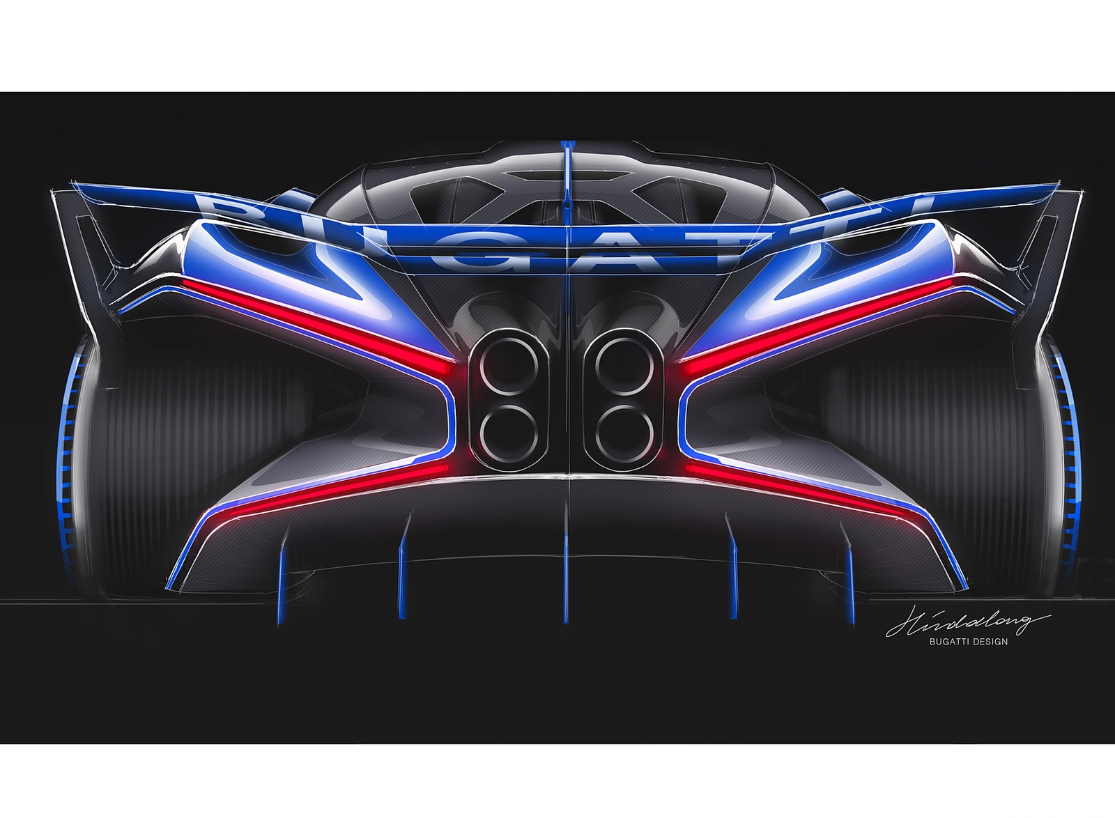 2020 Bugatti Bolide Concept Design Sketch Wallpapers #26 of 36