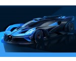 2020 Bugatti Bolide Concept Design Sketch Wallpapers 150x120